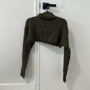 Cropped sweater